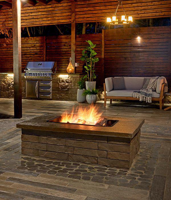 Firepit install