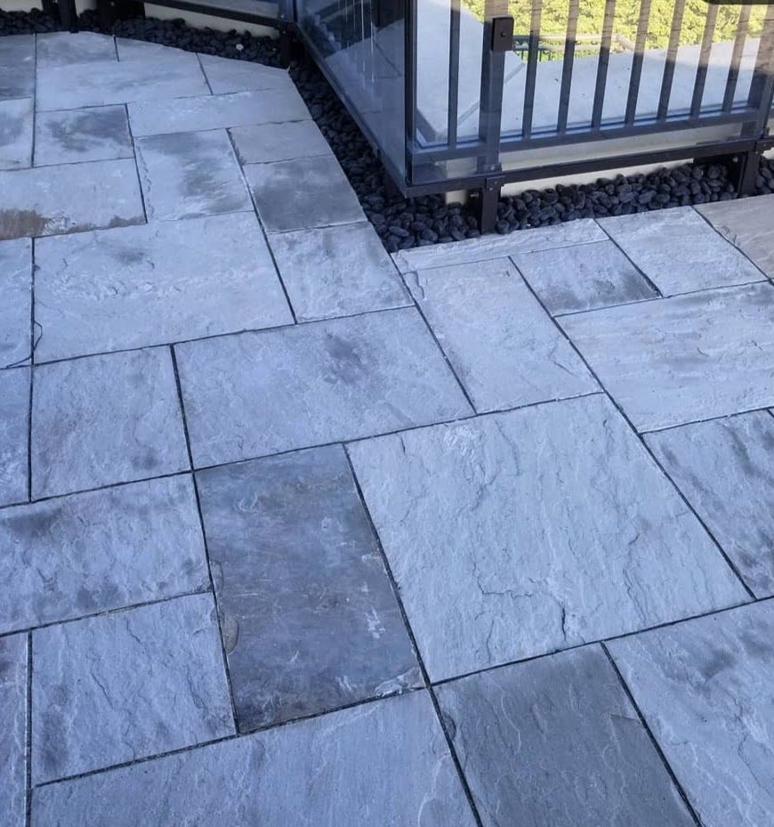 Natural stone install — Sherwood