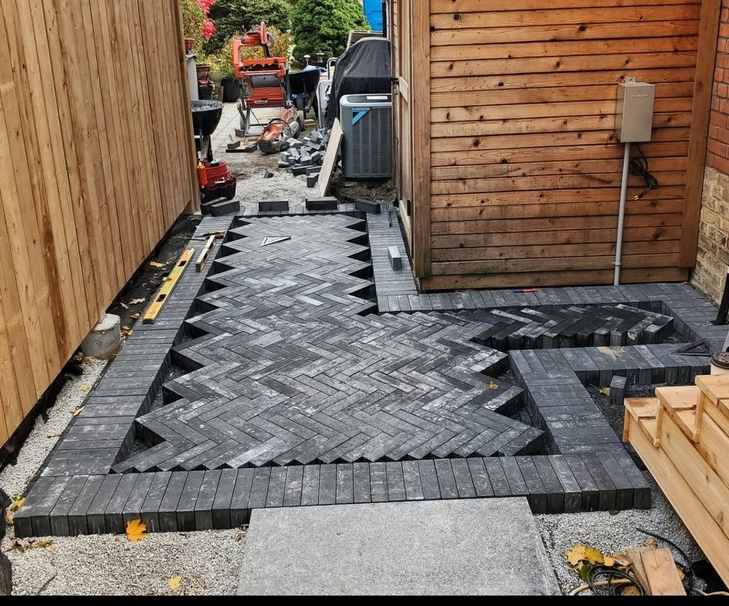 Paver patio — The Beaches