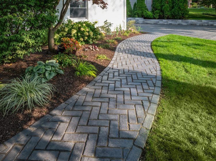Paver walkway — Kingsway