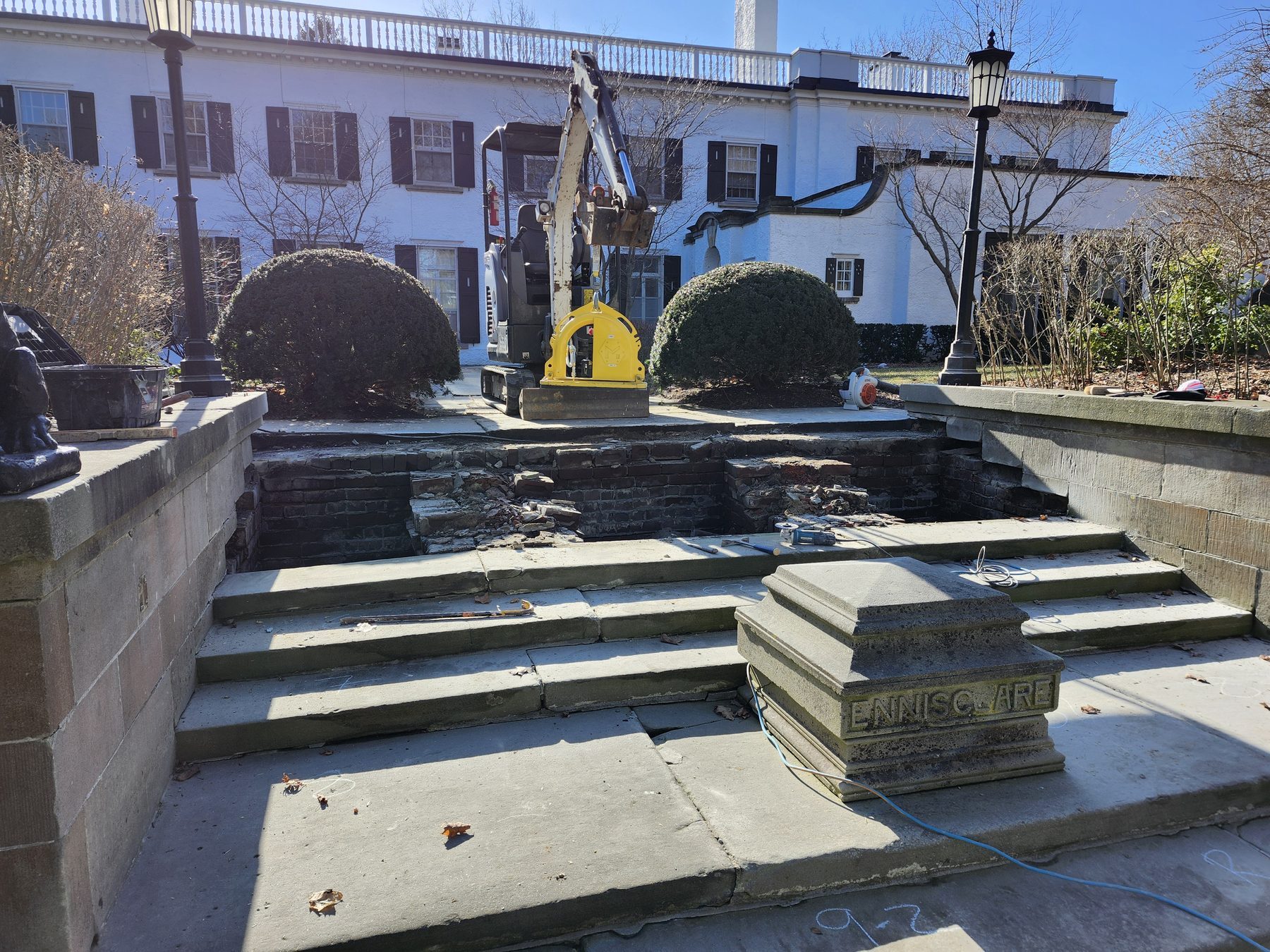Steps in progress — Oakville