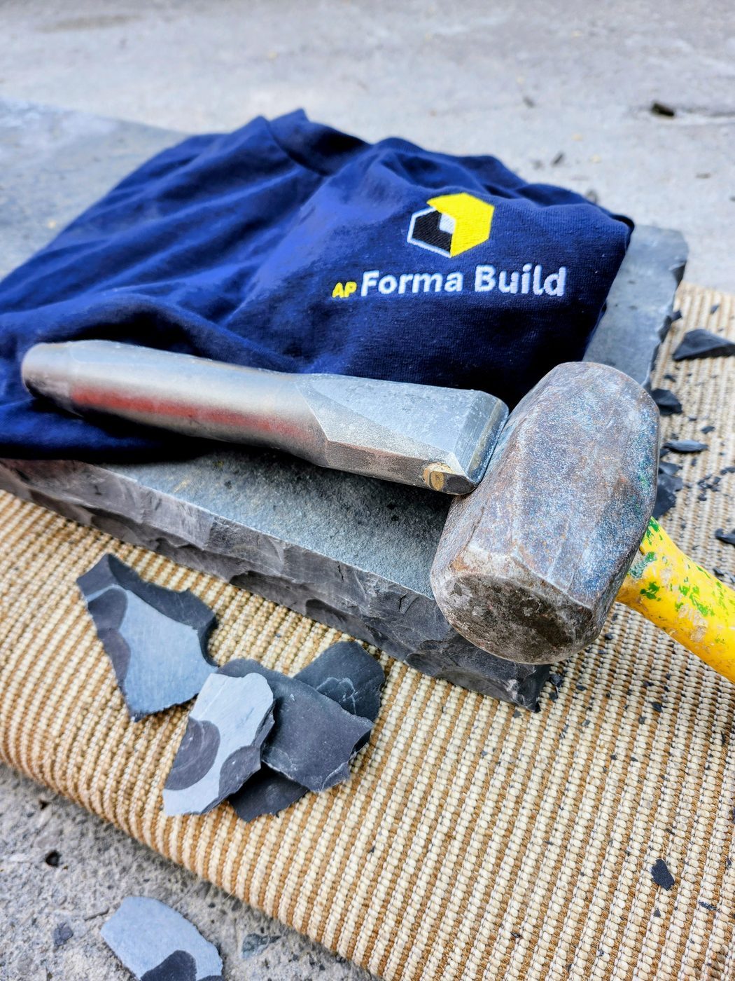 A.P Forma Build project at dusk