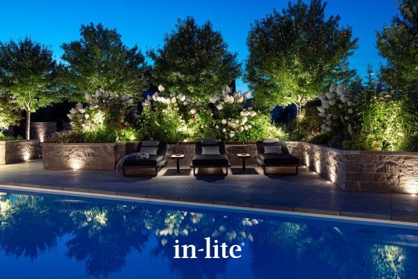 Poolside lighting